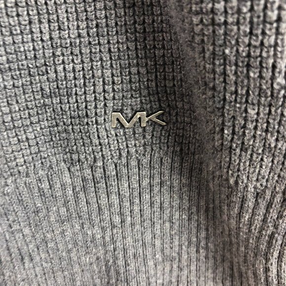 MICHAEL Michael Kors 100% Cotton Sweater Gray - Picture 4 of 10